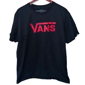Vans short sleeved black crewneck t-shirt men’s large